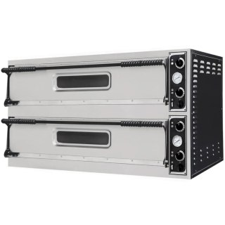 Piec do pizzy podwójny Slim Line 2x3 pizze 6000W - Hendi 226933 Prismafood