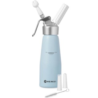 Syfon do bitej śmietany Błękitny 0,5 L - Hendi 975862 Hendi