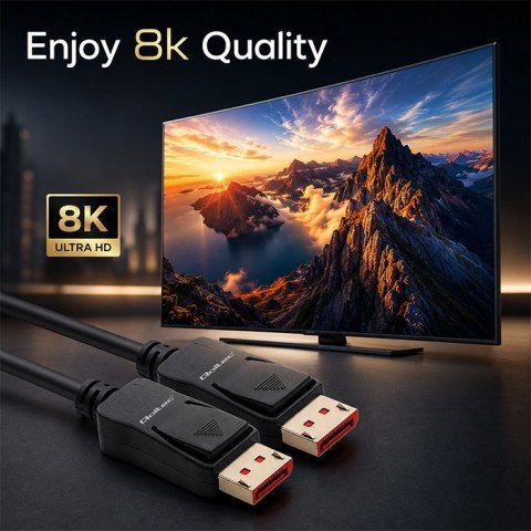 Kabel DisplayPort M/M v2.1 | 54G | 2m