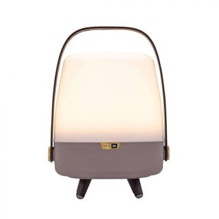 Lampa przenośna z głośnikiem Lite-Up Play Mini szara