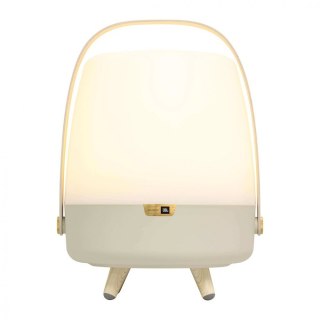 Lampa przenośna z głośnikiem Lite-Up Play beżowa