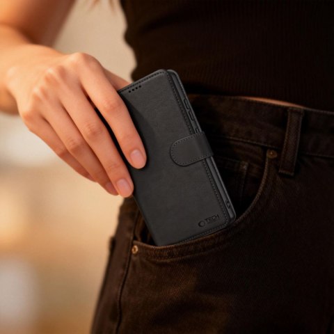 Etui futerał zamykany z podstawką na Samsung Galaxy S26 Wallet - czarny