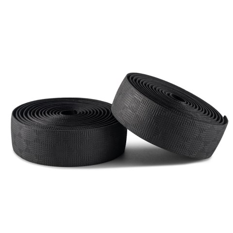 Owijka na kierownicę rowerową z pianki EVA wzór Hot pressed - czarna