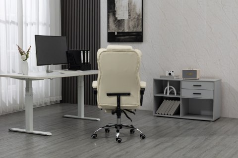 Activejet Fotel biurowy YK7416 beżowy