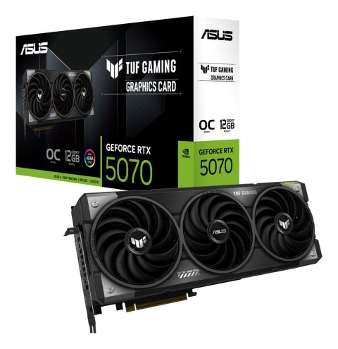 Karta graficzna ASUS TUF Gaming GeForce RTX 5070 OC 12GB