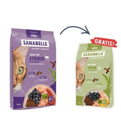 BOSCH Sanabelle Adult Struś 2kg