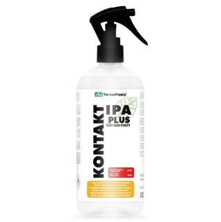 KONTAKT IPA PLUS. Wysokiej czystości alkohol izopropylowy. Usuwa wszelkie zanieczyszczenia z elementów optycznych. Nie pozostawi