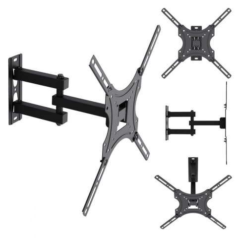 Uchwyt do TV czarny max 25 kg MC-190
