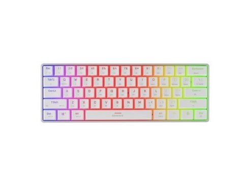 Klawiatura Genesis THOR 660 G2 US RGB biała