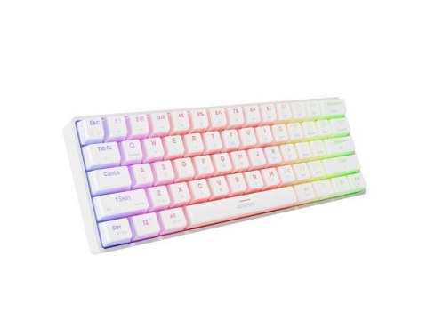 Klawiatura Genesis THOR 660 G2 US RGB biała