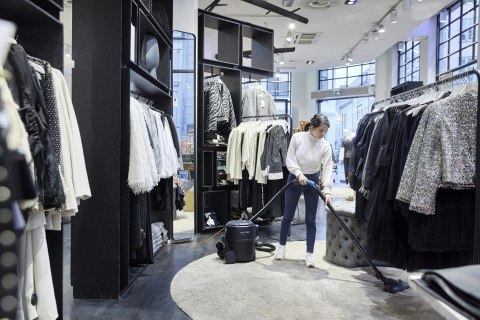 NILFISK Odkurzacz biurowy na sucho z zwijaczem kabla, recykling 107421177