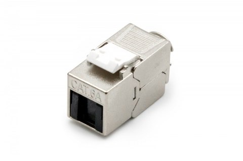 Moduł (gniazdo) Keystone RJ45 (8P8C) kat.6A, STP, ekranowany, beznarzędziowy, osłona przeciwpyłowa