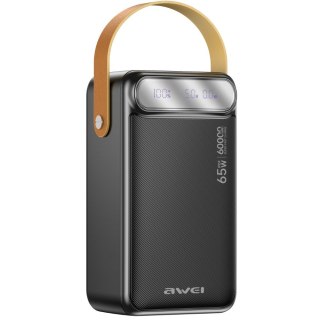 Powerbank 60000mAh 65W PA-82 2xUSB-A/USB-C PD