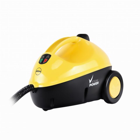 ELDOM MYJKA PAROWA CM2000 VAPURO 1500W 1,2 L POJ. 15 ELEMENTÓW: WĄŻ KARBOWANY, 2-CZĘŚCIOWA RURA, SZCZOTKA PODŁOGOWA, MYJKA DO