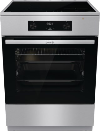 Kuchnia indukcyjna GORENJE GEIT6C60XPG | termoobieg | funkcja Pizza | FrozenBake | inox