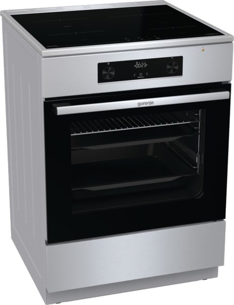 Kuchnia indukcyjna GORENJE GEIT6C60XPG | termoobieg | funkcja Pizza | FrozenBake | inox