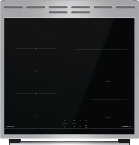 Kuchnia indukcyjna GORENJE GEIT6C60XPG | termoobieg | funkcja Pizza | FrozenBake | inox