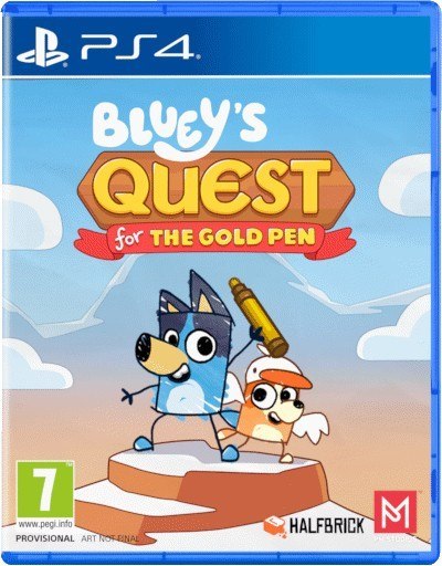 Gra PlayStation 4 Blueys Quests for THR Gold Pen