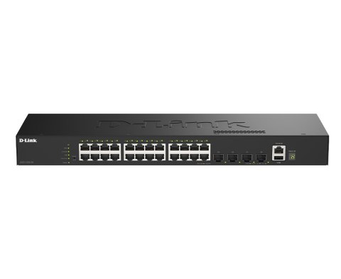 Przełącznik Smart DGS-1530-28/E 24 porty GE + 4 porty 10G SFP+