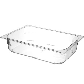Kuweta pojemnik do lodów z poliwęglanu 360x250x80mm - przezroczysty 5L - HENDI 807057 Hendi