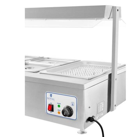 Suchy bemar podgrzewacz bez wody wolnostojący 6 x GN 150mm 55L Royal Catering Royal Catering