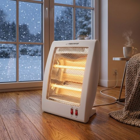 ESPERANZA GRZEJNIK KWARCOWY 400W/800W THAR BIAŁY EHH010