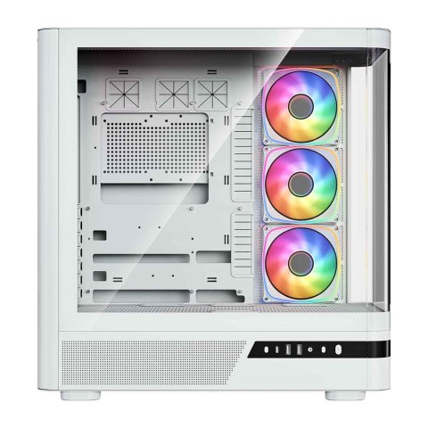MODECOM OBUDOWA VOLCANO AQ 200 ARGB MIDI BIAŁA