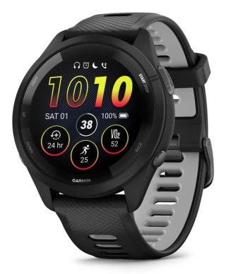 Zegarek sportowy Garmin Forerunner 265 AMOLED 46mm Czarny (OUTLET)