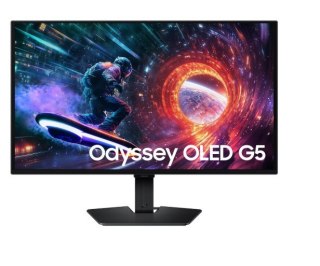 Monitor 27 cali Odyssey G50SF OLED 2560x1440 QHD 16:9 1xHDMI 1xDP 0,03ms 180/144Hz płaski 2Yd2d (LS27FG500SUXEN)