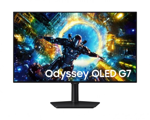 Samsung Monitor 32 cale Odyssey G73SH OLED 3840x2160 UHD 16:9 2xHDMI 1xDP 0,03ms 330/165Hz płaski 3Yd2d (LS32HG730SUXEN)