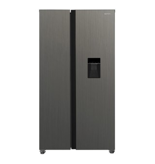 Lodówka Side by Side Total No Frost MPM-439-SBS-15/ND, stalowa inox, wys. 177cm