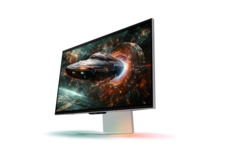Monitor 27 cali Odyssey 3D G90XF IPS 3840x2160 UHD 16:9 2xHDMI 1xDP 2xUSB-A 1xUSB-B 1ms 165Hz HAS+PIV płaski 2y2d (LS27FG900XUXE