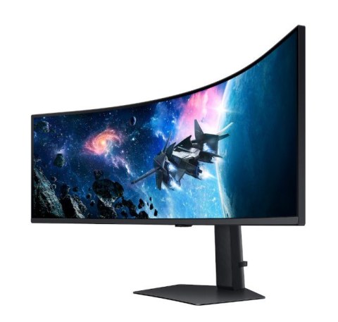 Monitor 49 cali Odyssey G9 G95C VA 5120x1440 DQHD 32:9 2xHDMI 1xDP 2xUSB 2.0 1ms 240Hz zakrzywiony 3Yd2d (LS49CG950EUXEN)