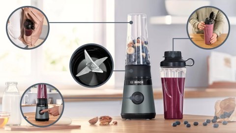 Blender kielichowy Bosch VitaPower Serie 2 MMB2111S 0,6l | 450W | srebrny