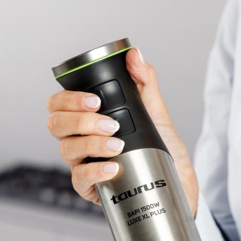 Blender ręczny z akcesoriami Taurus 1500W (choper, trzepaczka,stalowa końcówka, miarka)