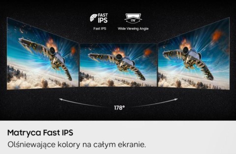 Monitor 27 cali Odyssey G80HF IPS 5120x2880 5K 16:9 2xHDMI 1xDP 2xUSB 3.2 1ms 360/180Hz HAS+PIV płaski 3Yd2d (LS27HG806EFXEN)