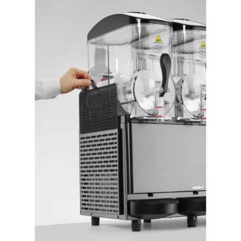 Granitor dyspenser maszyna do napojów slush sorbetów 3 x 12 l 1080 W
