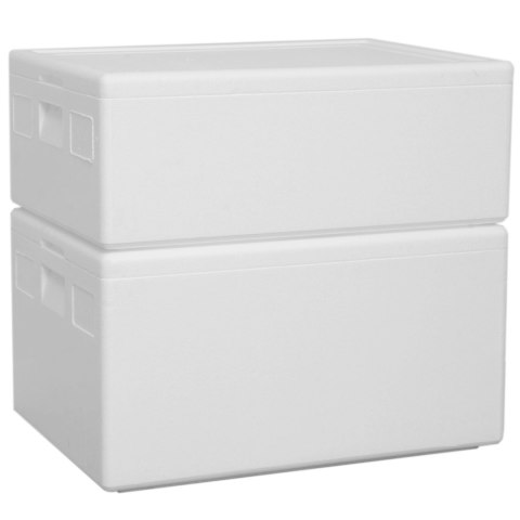 Termobox pudełko termiczne styropianowe z pokrywką atest PZH 685x485x265mm 53L