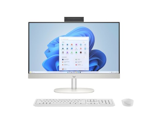 HP AiO 24-cr0334nw Ryzen 7 7730U 23.8"FHD IPS 250nits AG 16GB DDR4 3200 SSD512 Radeon Vega 8 LAN Cam1080p+IR NoOS Shell White 2Y