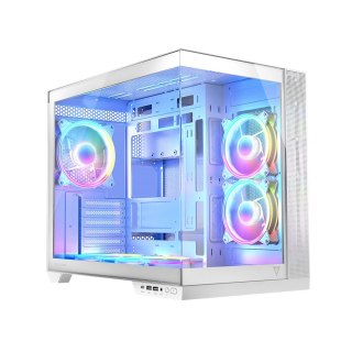 MODECOM OBUDOWA VOLCNO PANORAMA APEX ARGB 5F MIDI WHITE (OUTLET)