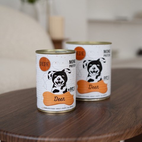 Paka Zwierzaka Pepe Jeleń karma dla psa 400g