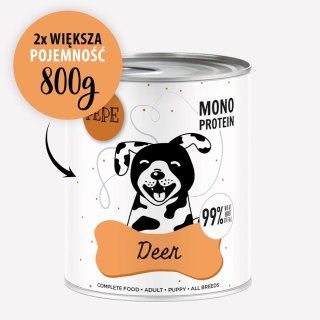 Paka Zwierzaka Pepe Jeleń karma dla psa 800g