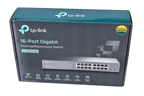 Switch TP-LINK TL-SG1016D (16x 10/100/1000Mbps) (OUTLET)