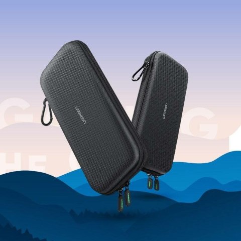 Ugreen etui pudełko na Nintendo Switch i akcesoria 26 cm x 12 cm x 4 cm czarny