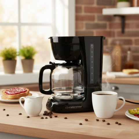 Ekspres przelewowy Esperanza Arabica EKC005 (950W; kolor czarny)