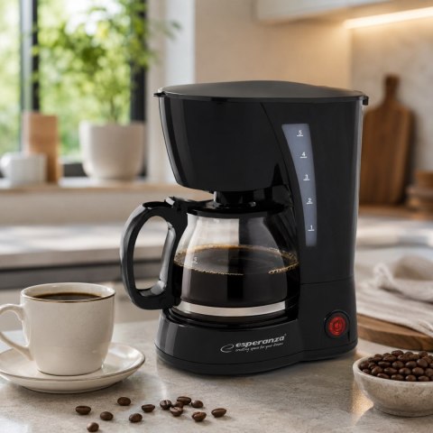 Ekspres przelewowy Esperanza Robusta EKC006 (650W; kolor czarny)