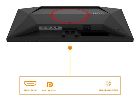 MONITOR AOC LED 23,8" 24G4ZRE 260Hz