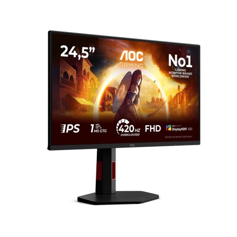 MONITOR AOC LED 24,5" 25G4KUR 400Hz