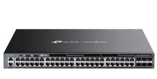 Przełącznik Omad SG6654XHP 48-Port Gb Stackable Lite L3 Managed with 4 PORT: 24× Gigabit RJ45 Ports, 4× 10G SFP+, RJ45/USB Type 