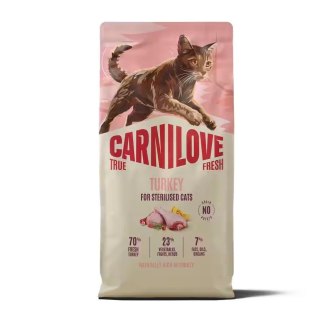 CARNILOVE TRUE FRESH Cat Dry Turkey for Sterilised Adult All Breeds 400 g